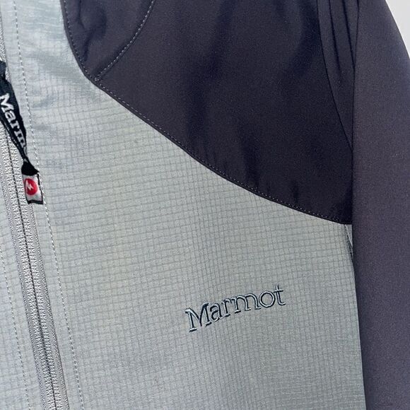 MEN’S MEDIUM MARMOT SOFTSHELL WINDSTOPPER FULL ZIP COAT - Picture 4 of 12